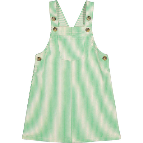 MarMar Soft Denim Cale Green Stripe Dalma Dress