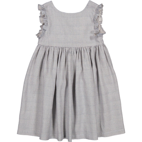 MarMar Linen Mini Check Darame Dress