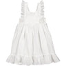 MarMar Linen White Danita Frill Dress