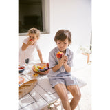 MarMar Linen Mini Check Pina Shorts