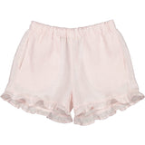MarMar Linen Mauve Rose Pala Frill Shorts