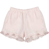 MarMar Linen Mauve Rose Pala Frill Shorts