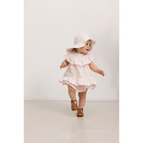 MarMar Linen Mauve Rose Alba Baby L Hat