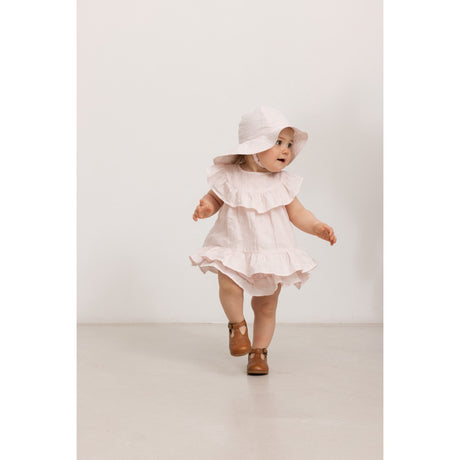 MarMar Linen Mauve Rose Alba Baby L Hat
