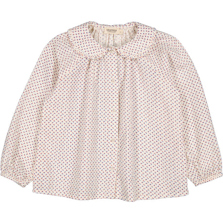 MarMar Cotton Seersucker Vito Takari Frill Shirt