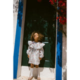 MarMar Poplin Summer Bloom Delsa LS Dress