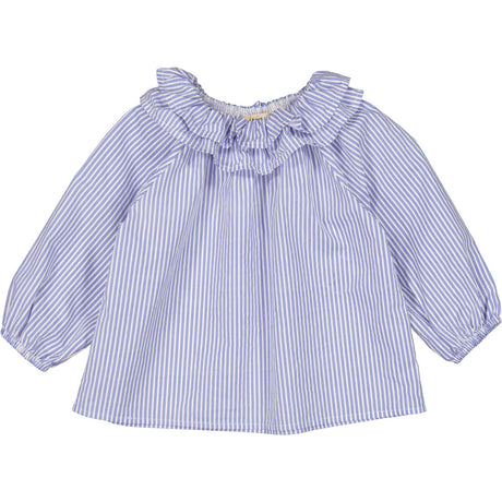 MarMar Poplin Bolich Blue Strips Tonella Shirt