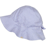MarMar Poplin Bolich Blue Strips Alba Hat