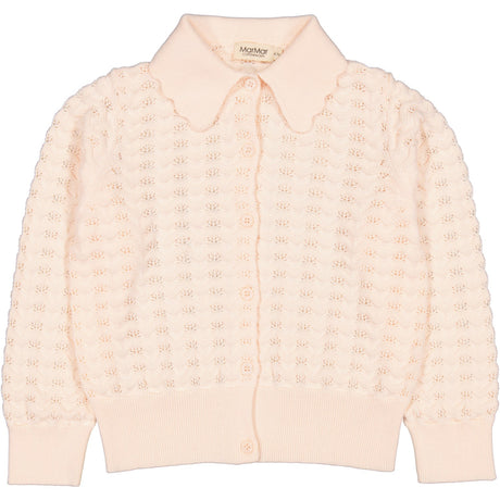 MarMar Cotton Knit Lace Soft Rosa Tulda Cardigan Knitwear