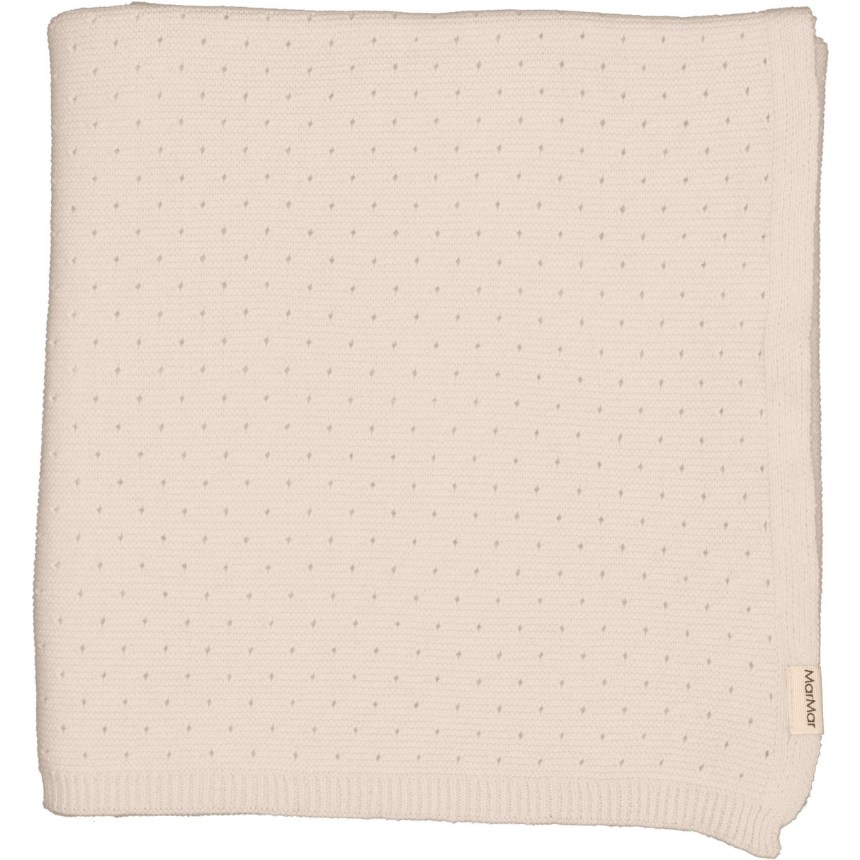 MarMar New Born Cotton Knit Links-Links Sand Castle Alia Blanket