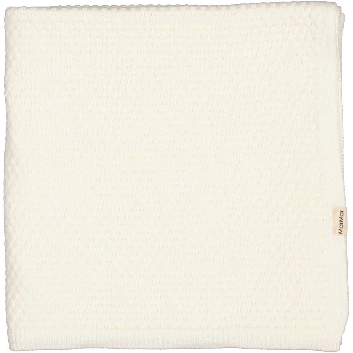 MarMar New Born Modal Mix Honeycomb Gentle White Alia Accessories Blanket