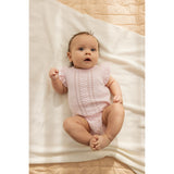 MarMar New Born Modal Mix Honeycomb Gentle White Alia Accessories Blanket