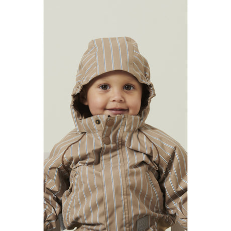 MarMar Tech. Summer Outerwear Sea Forest Stripe Olio Jacket Outerwear