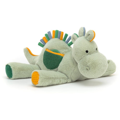 Jellycat Peek-a-Boo Dino Activity Teddy Bear
