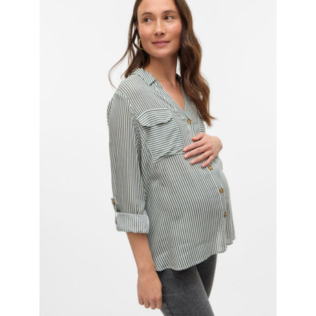 Vero Moda Maternity Laurel Wreath Bumpy Shirt New Noos