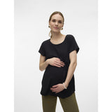 Vero Moda Maternity Black Bella Top Noos