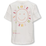 kids ONLY Cloud Dancer Sun Lia Life Oversize Printed T-Shirt