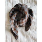 Lalaby Grey Check Eddie Scarf