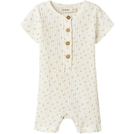 Lil'Atelier Coconut Milk Hulla Loose Summer Suit
