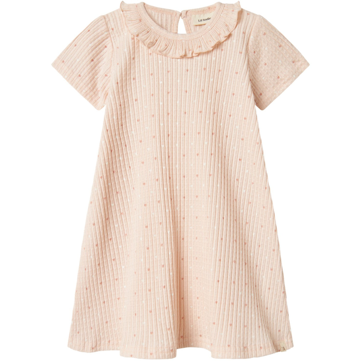 Lil'Atelier Peach Blush Hulla Hua Dress