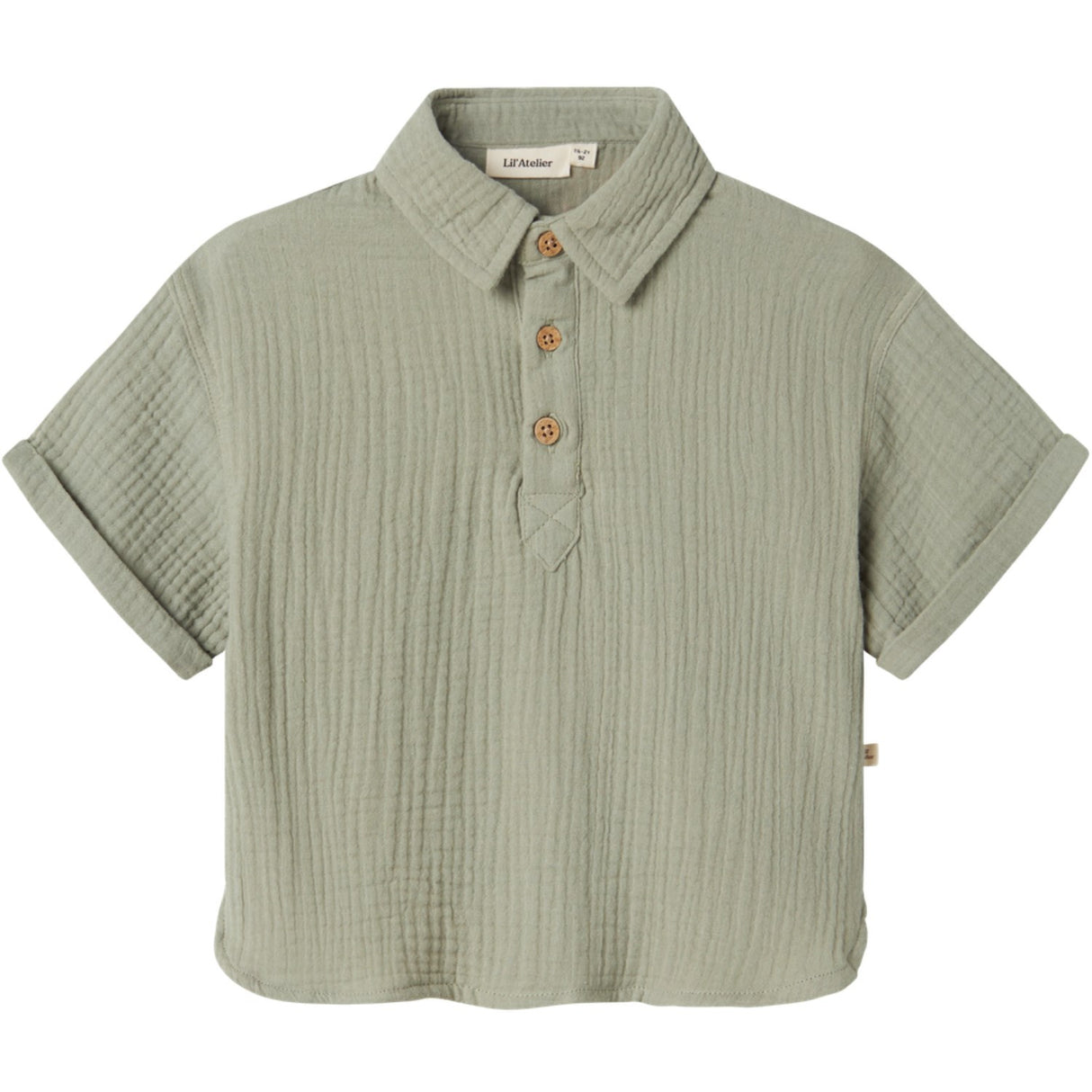 Lil'Atelier Seagrass Janu Loose Shirt