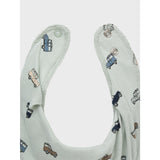 Name It Aqua Gray Hukab Scarf Bib