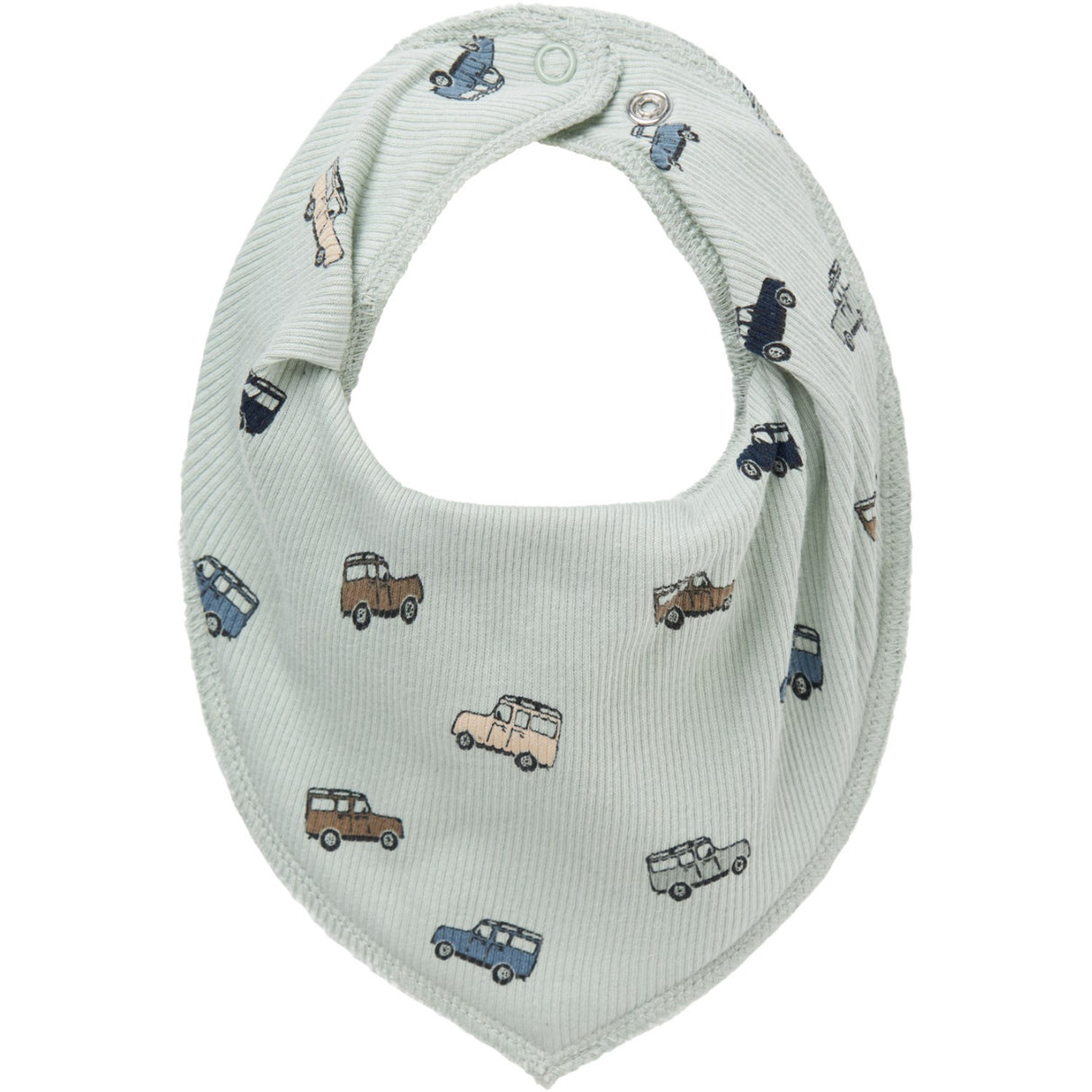 Name It Aqua Gray Hukab Scarf Bib