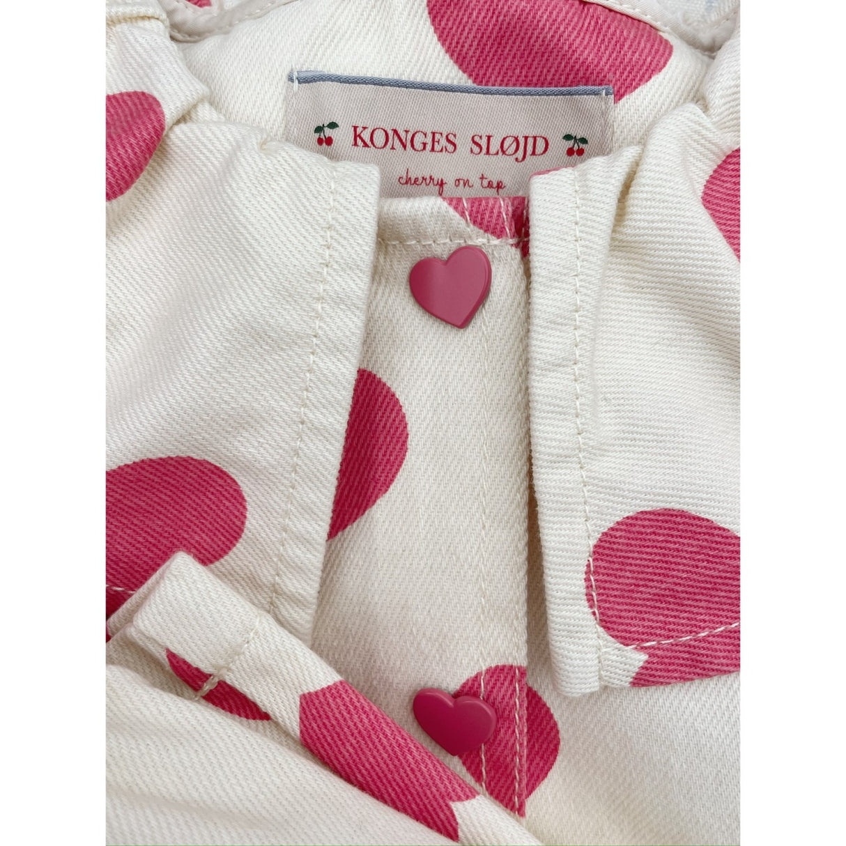 Konges Sløjd Bon Coeur Pink Magot Collar Jacket GOTS