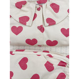 Konges Sløjd Bon Coeur Pink Magot Frill Pants Denim GOTS