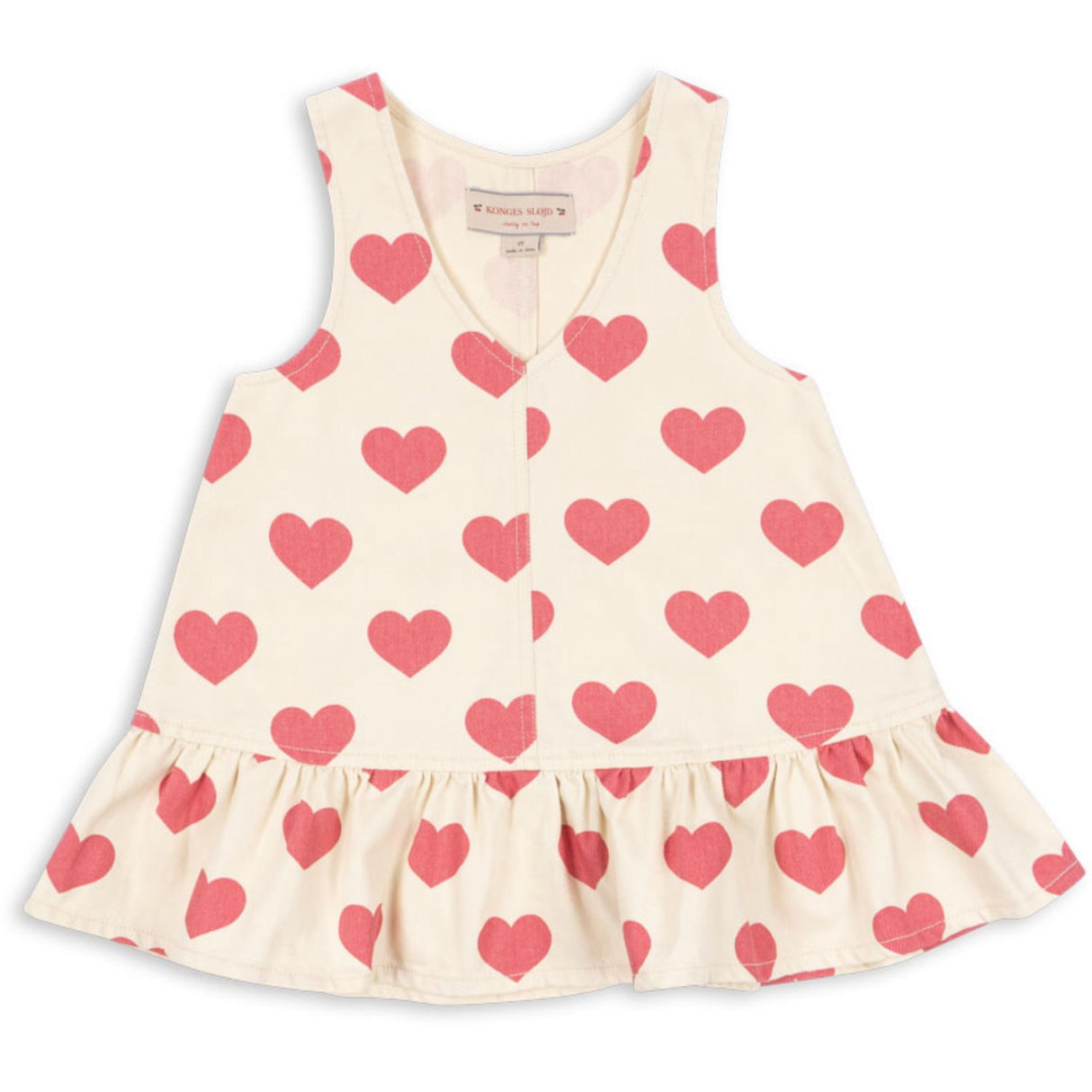 Konges Sløjd Bon Coeur Pink Magot Dress GOTS