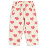Konges Sløjd Bon Coeur Pink Magot Frill Pants Denim GOTS