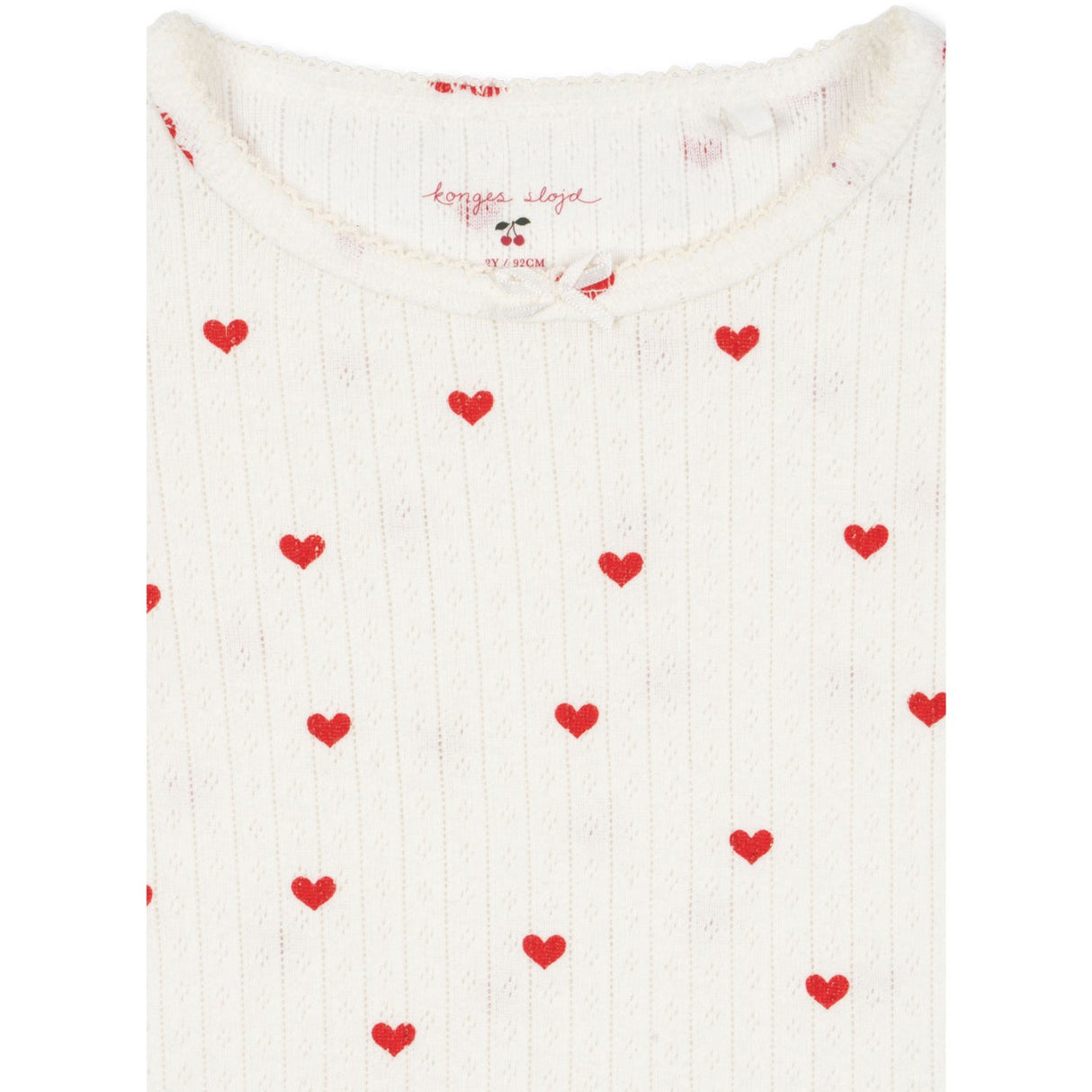 Konges Sløjd Amour Rouge Minnie Blouse GOTS