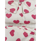 Konges Sløjd Bon Coeur Pink Magot Frill Pants Denim GOTS