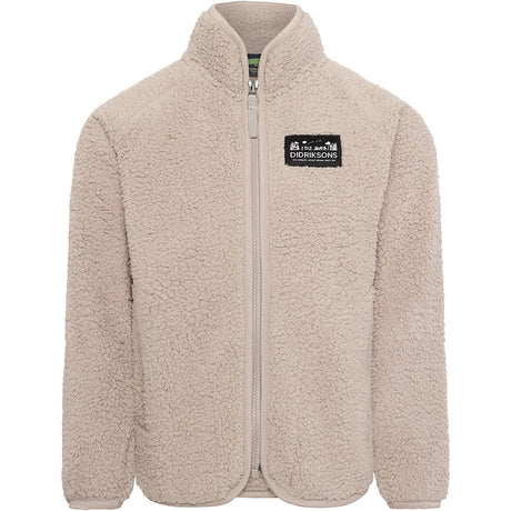 Didriksons Beach Beige Gibbs Kids Fullzip 2