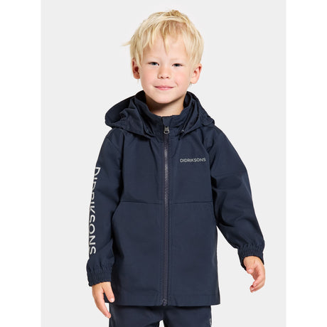 Didriksons Navy Hallon Kids Jacket