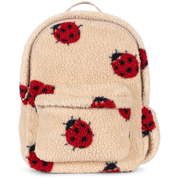 Buy Konges Sløjd Ladybug Sand Jody Teddy Backpack Grs | Luksusbaby