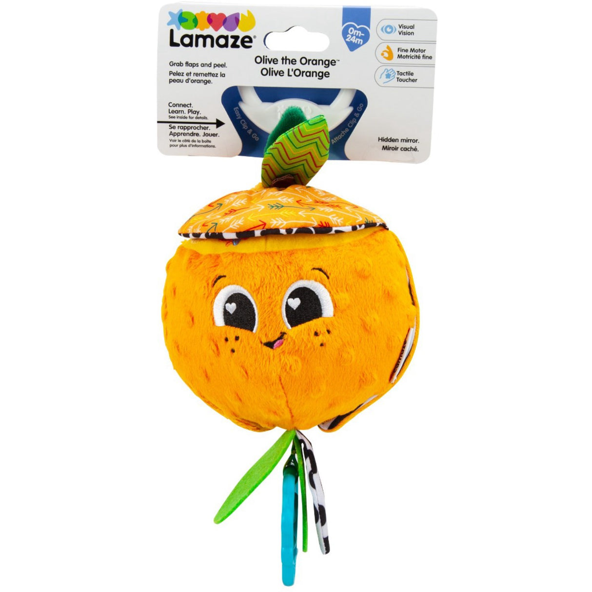 Lamaze Orange Olive Clip & Go