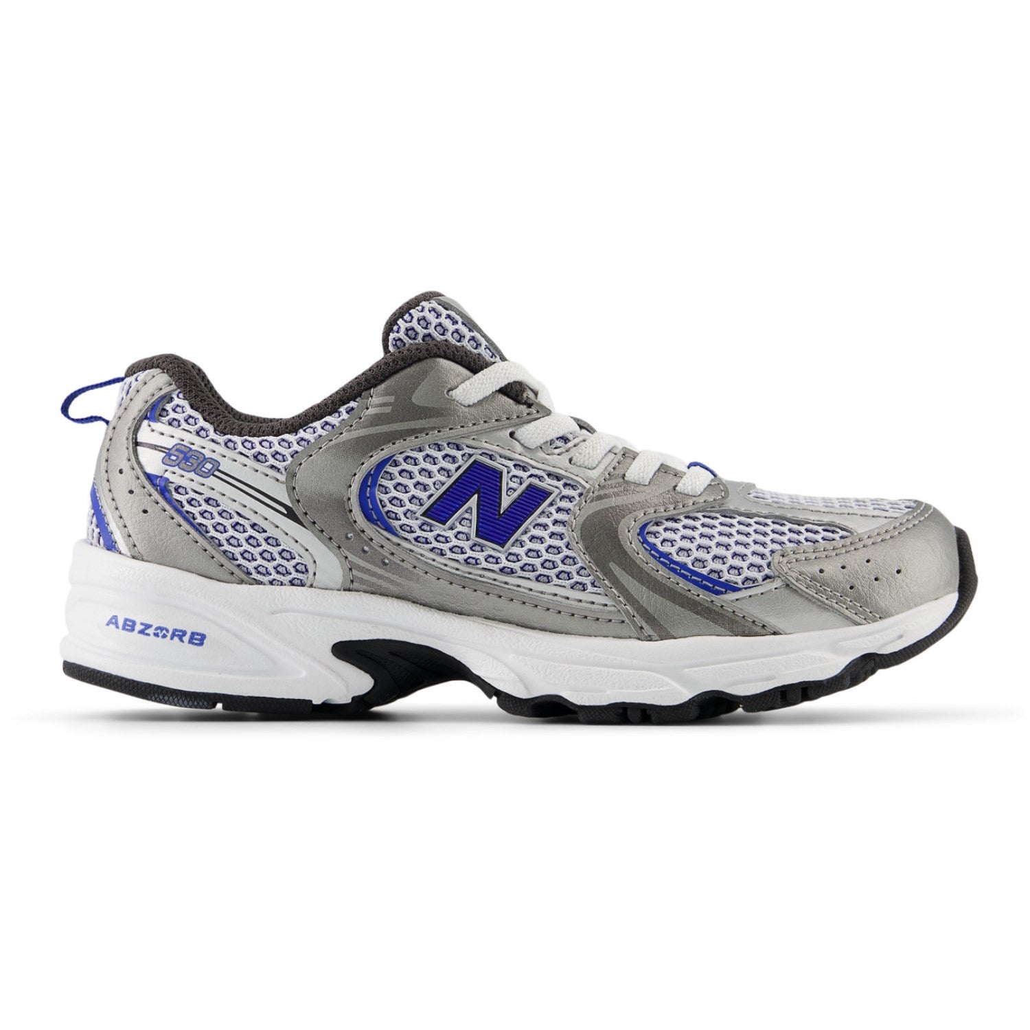 Buy New Balance Dark Silver Metallic New Balance 530 Kids Bungee