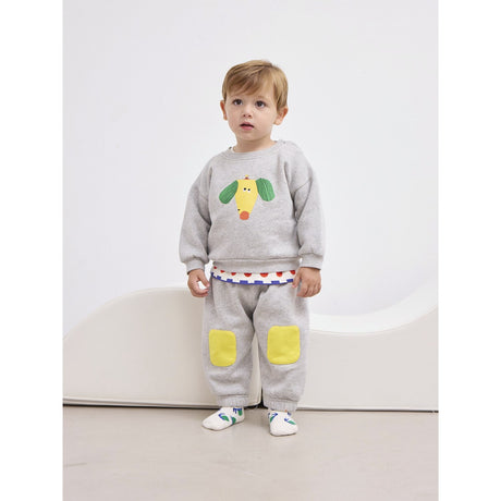 Bobo Choses Offwhite Funny Snail All Over Short Socks