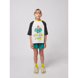 Bobo Choses Offwhite Hello Joy Ranglan Sleeves T-Shirt