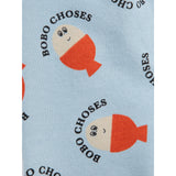 Bobo Choses Light Blue Morning Egg All Over Harem Pants