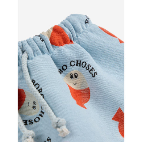 Bobo Choses Light Blue Morning Egg All Over Harem Pants