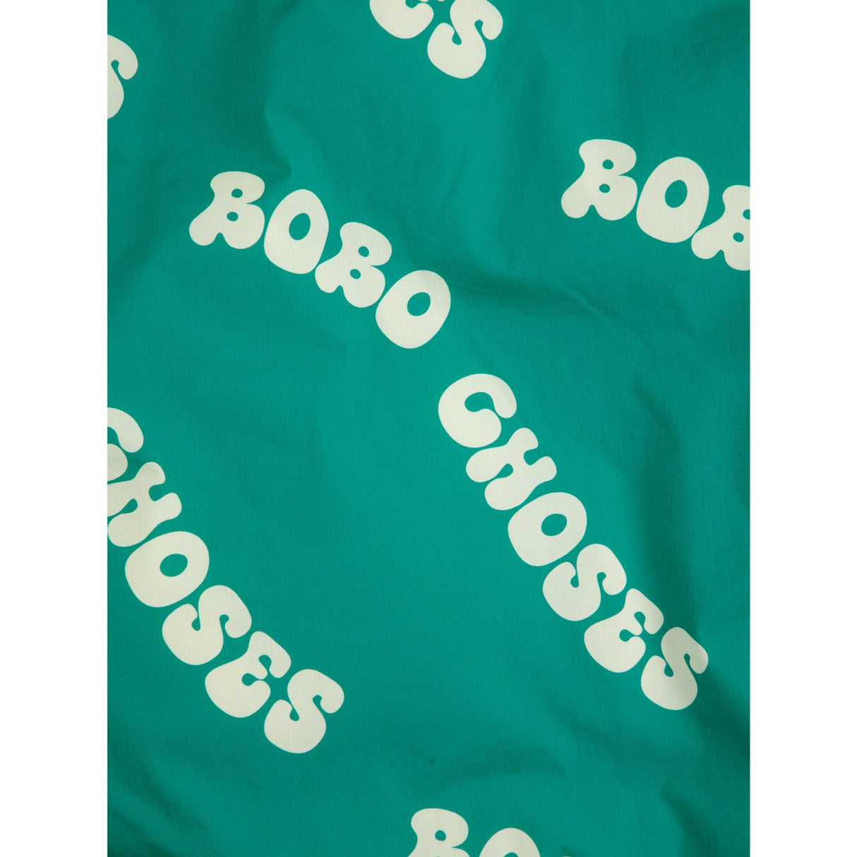 Bobo Choses Green Wavy Bobo Choses All Over Light Padded Anorak