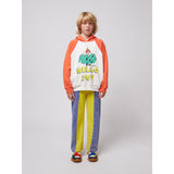 Bobo Choses Multicolor Hello Joy Ranglan Sleeves Hoodie
