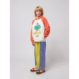 Bobo Choses Multicolor Hello Joy Ranglan Sleeves Hoodie