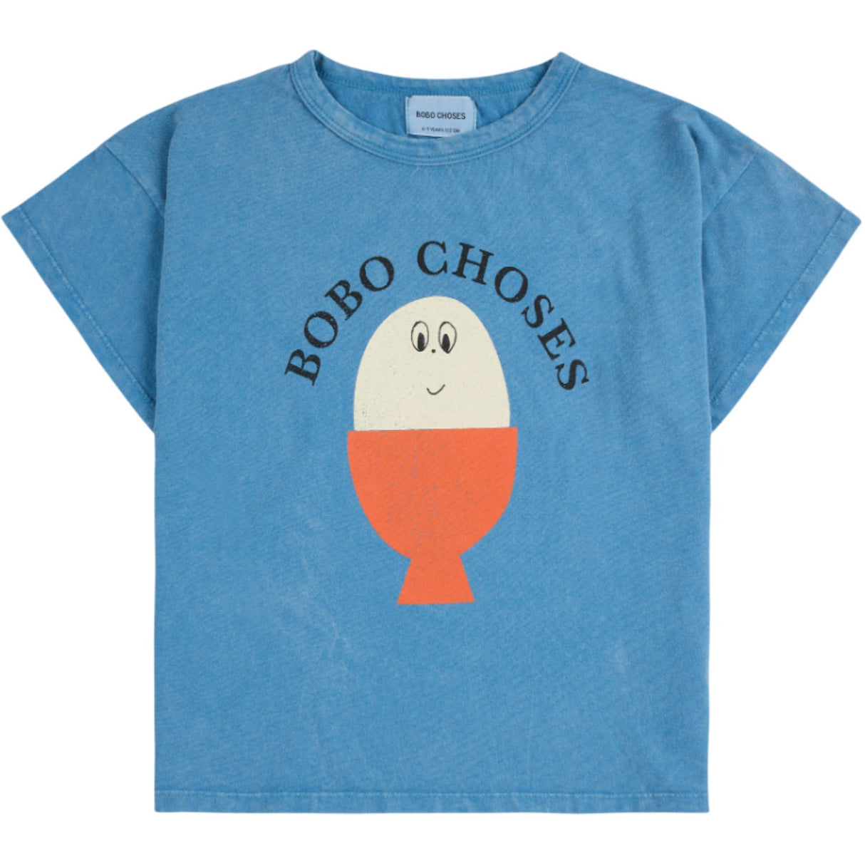 Bobo Choses Light Blue Morning Egg T-Shirt