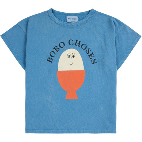 Bobo Choses Light Blue Morning Egg T-Shirt