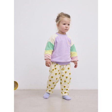 Bobo Choses Beige Sunflower All Over Jogging Pants
