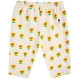 Bobo Choses Beige Sunflower All Over Jogging Pants