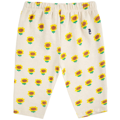 Bobo Choses Beige Sunflower All Over Jogging Pants